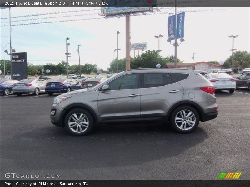 Mineral Gray / Black 2015 Hyundai Santa Fe Sport 2.0T