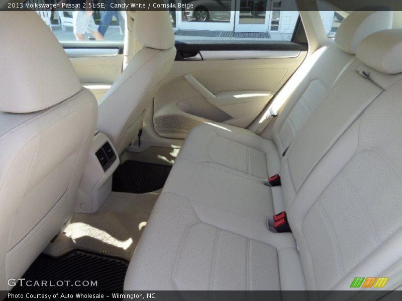 Candy White / Cornsilk Beige 2013 Volkswagen Passat 2.5L SE