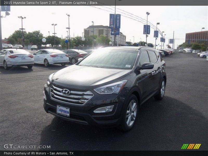 Platinum Graphite / Black 2015 Hyundai Santa Fe Sport 2.0T