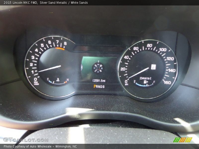 Silver Sand Metallic / White Sands 2015 Lincoln MKC FWD