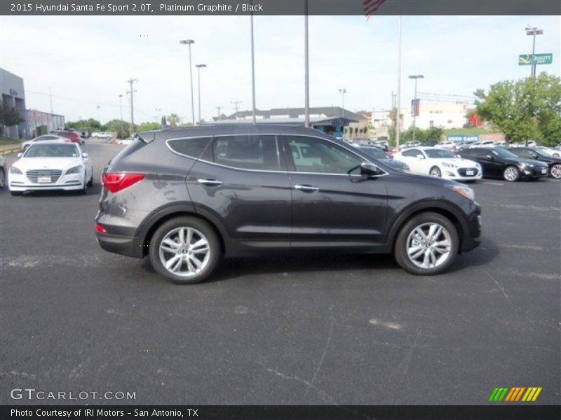 Platinum Graphite / Black 2015 Hyundai Santa Fe Sport 2.0T