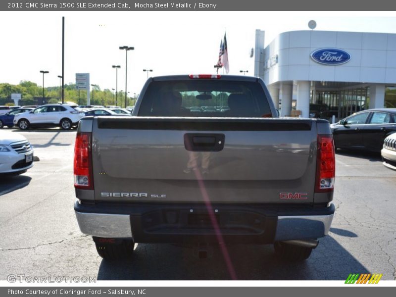 Mocha Steel Metallic / Ebony 2012 GMC Sierra 1500 SLE Extended Cab