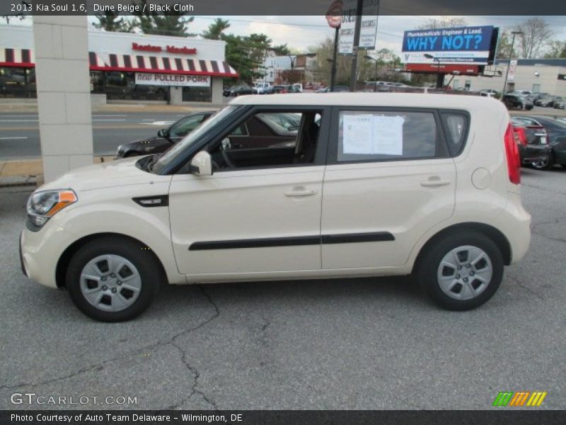 Dune Beige / Black Cloth 2013 Kia Soul 1.6