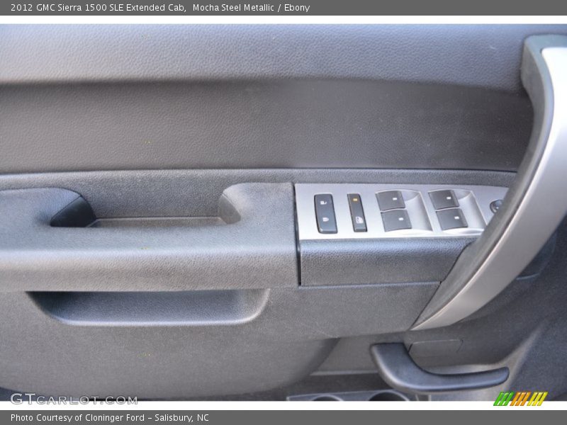 Mocha Steel Metallic / Ebony 2012 GMC Sierra 1500 SLE Extended Cab
