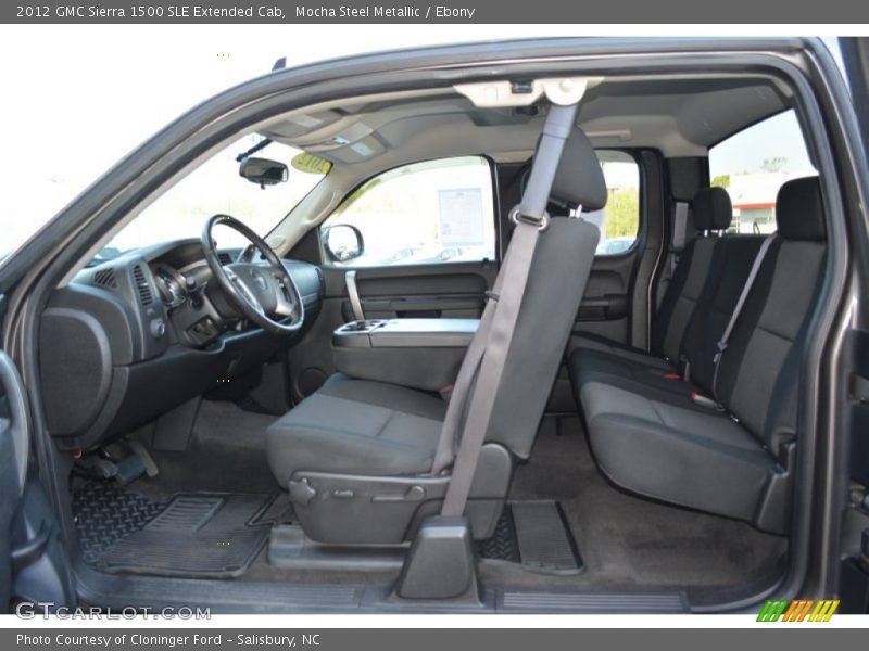 Mocha Steel Metallic / Ebony 2012 GMC Sierra 1500 SLE Extended Cab