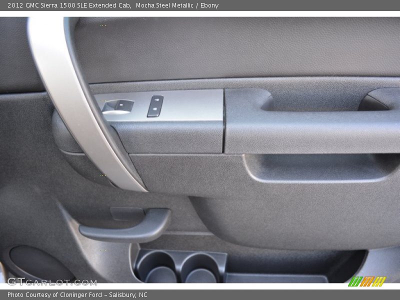 Mocha Steel Metallic / Ebony 2012 GMC Sierra 1500 SLE Extended Cab
