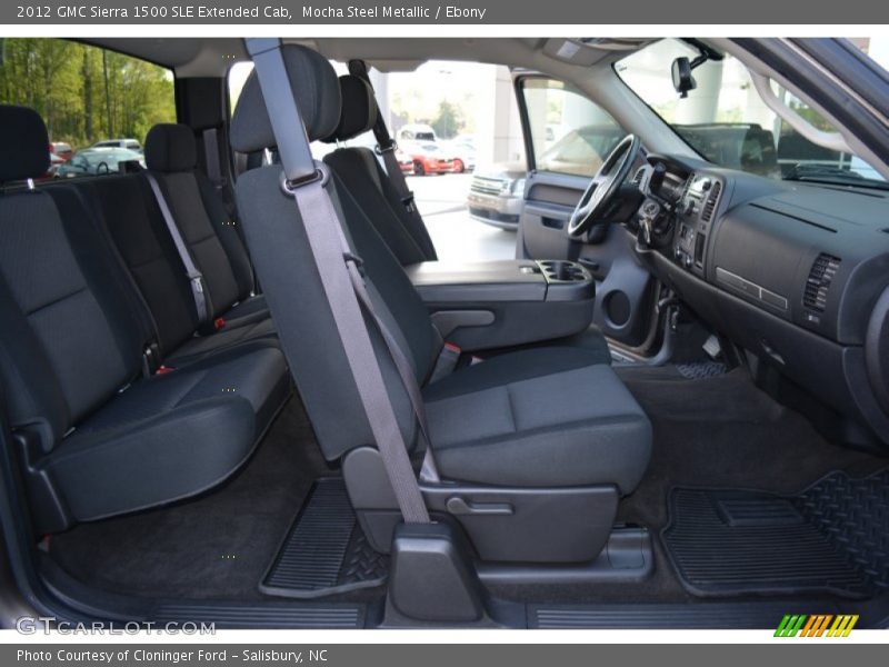 Mocha Steel Metallic / Ebony 2012 GMC Sierra 1500 SLE Extended Cab