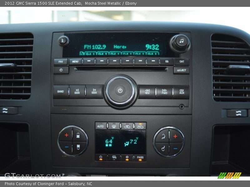 Mocha Steel Metallic / Ebony 2012 GMC Sierra 1500 SLE Extended Cab