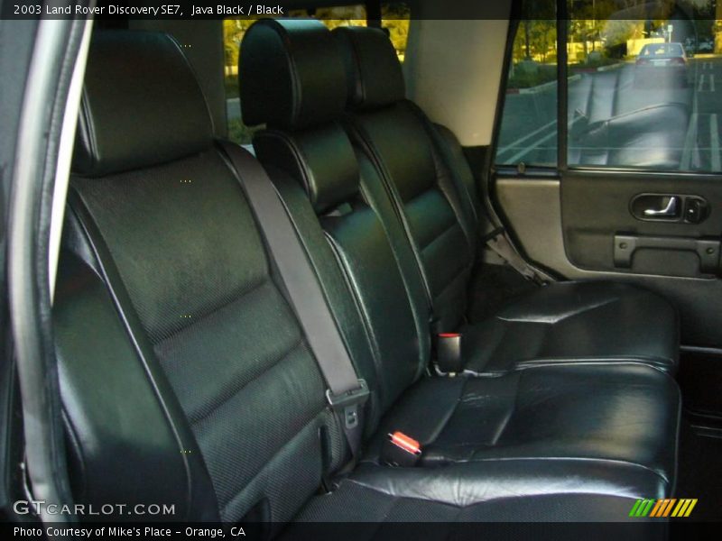 Java Black / Black 2003 Land Rover Discovery SE7
