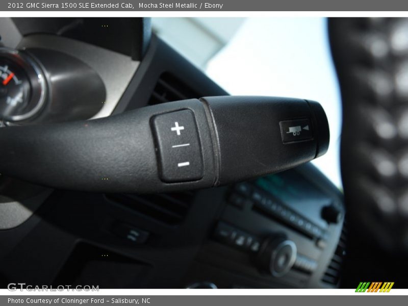 Mocha Steel Metallic / Ebony 2012 GMC Sierra 1500 SLE Extended Cab