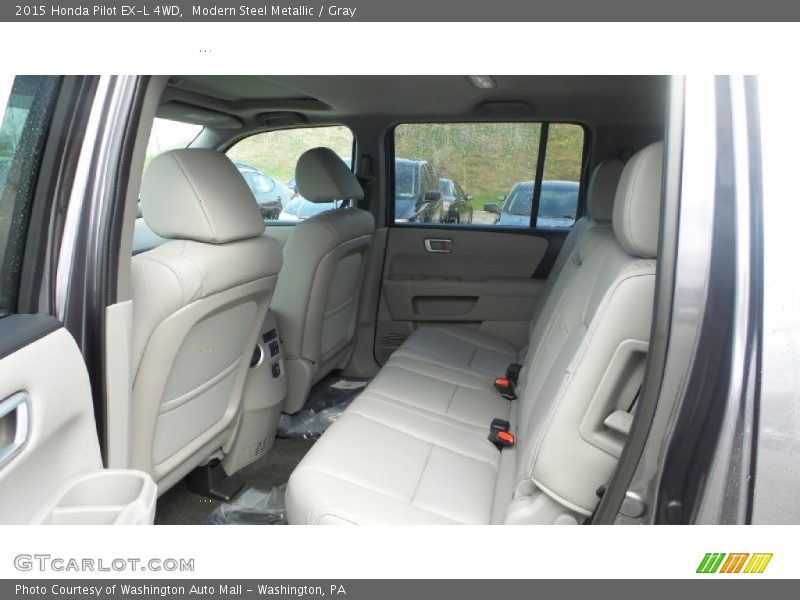 Modern Steel Metallic / Gray 2015 Honda Pilot EX-L 4WD