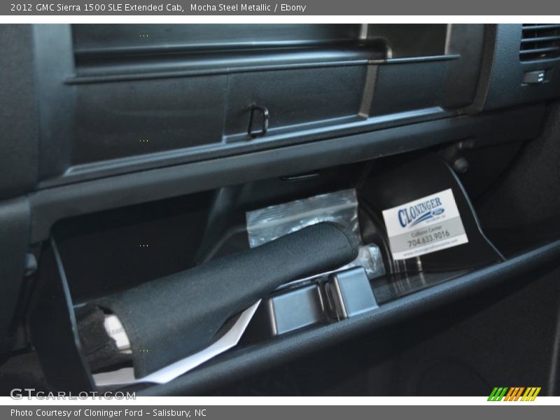 Mocha Steel Metallic / Ebony 2012 GMC Sierra 1500 SLE Extended Cab