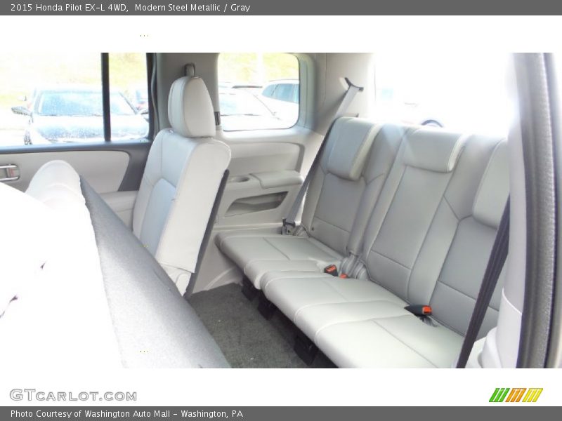 Modern Steel Metallic / Gray 2015 Honda Pilot EX-L 4WD