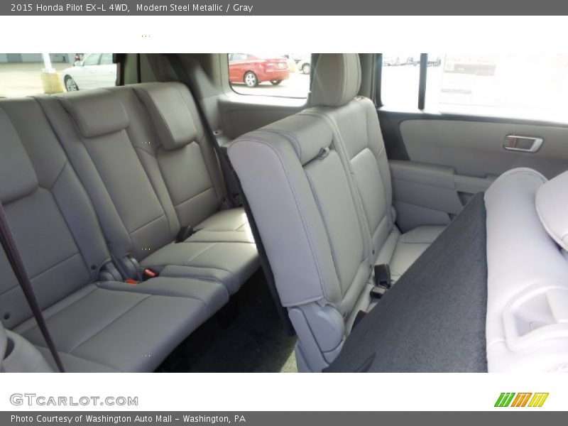 Modern Steel Metallic / Gray 2015 Honda Pilot EX-L 4WD