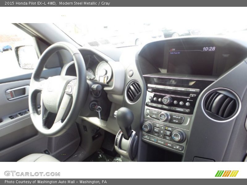 Modern Steel Metallic / Gray 2015 Honda Pilot EX-L 4WD