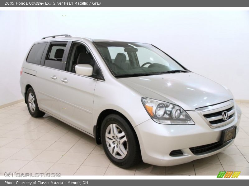 Silver Pearl Metallic / Gray 2005 Honda Odyssey EX