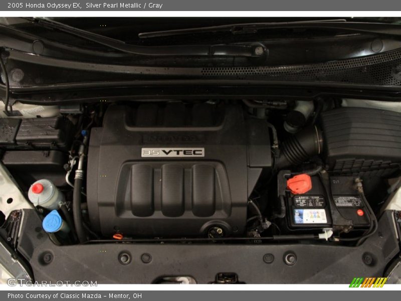 Silver Pearl Metallic / Gray 2005 Honda Odyssey EX