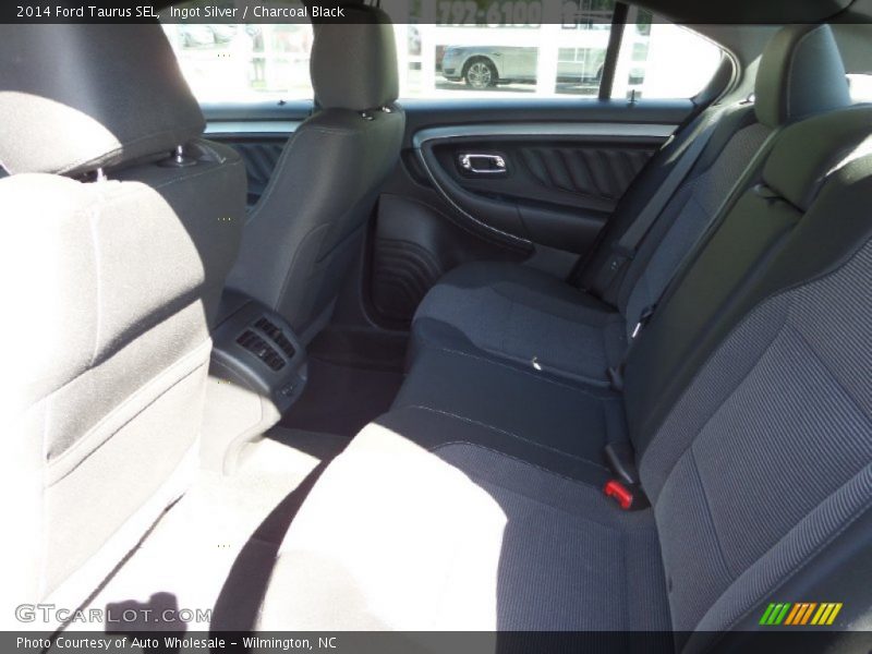 Ingot Silver / Charcoal Black 2014 Ford Taurus SEL