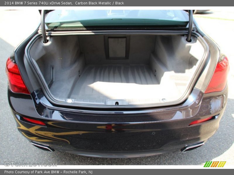  2014 7 Series 740Li xDrive Sedan Trunk