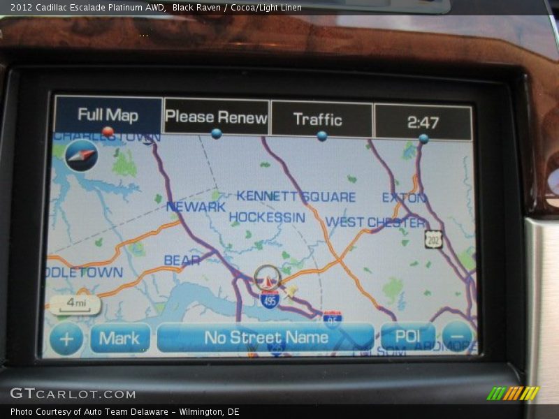 Black Raven / Cocoa/Light Linen 2012 Cadillac Escalade Platinum AWD