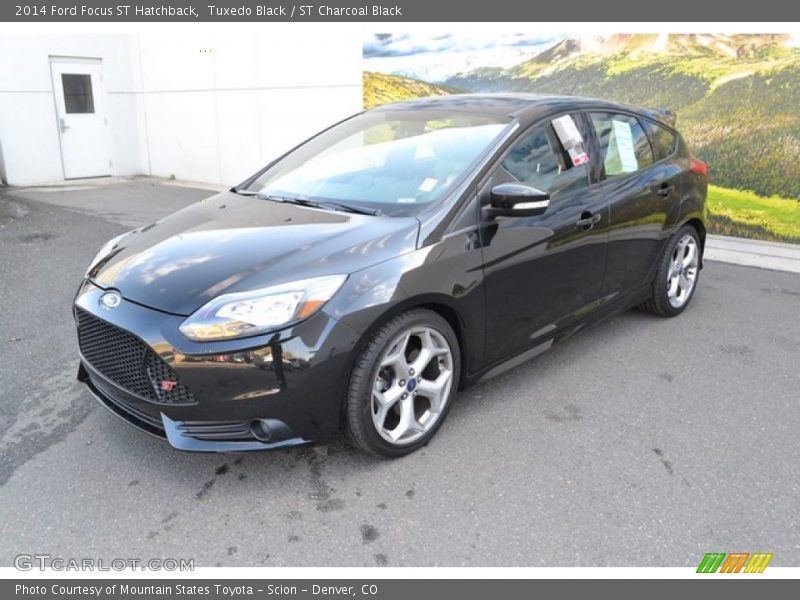 Tuxedo Black / ST Charcoal Black 2014 Ford Focus ST Hatchback