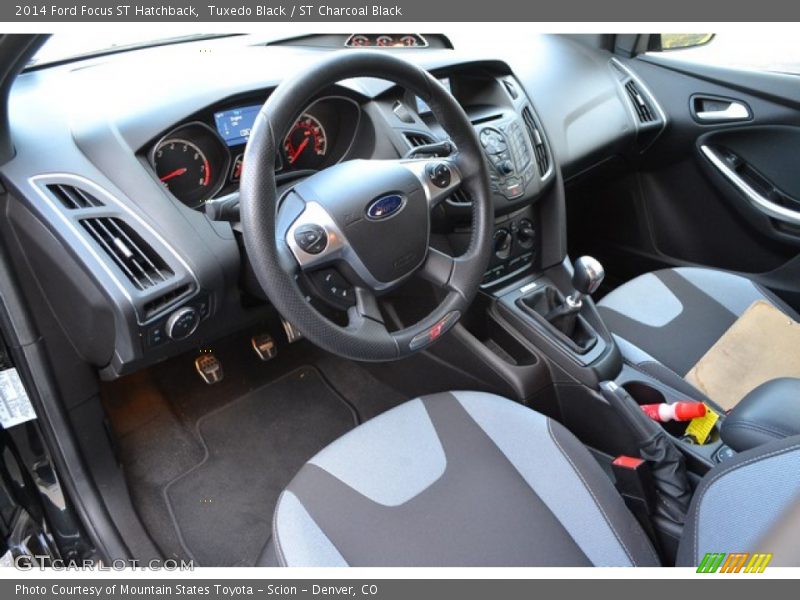 Tuxedo Black / ST Charcoal Black 2014 Ford Focus ST Hatchback