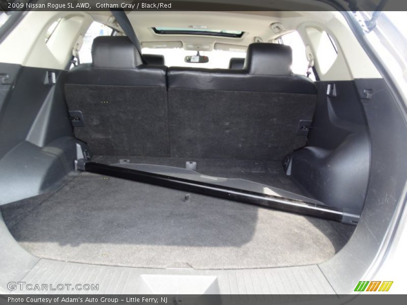 Gotham Gray / Black/Red 2009 Nissan Rogue SL AWD
