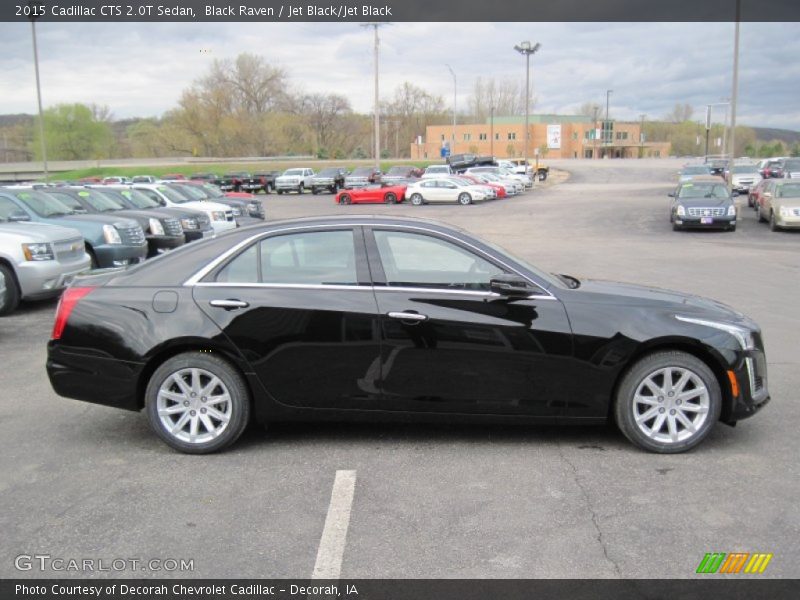 Black Raven / Jet Black/Jet Black 2015 Cadillac CTS 2.0T Sedan