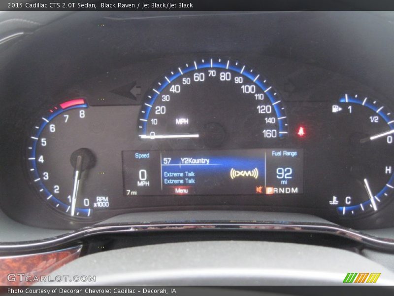  2015 CTS 2.0T Sedan 2.0T Sedan Gauges