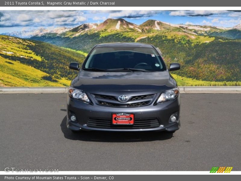 Magnetic Gray Metallic / Dark Charcoal 2011 Toyota Corolla S