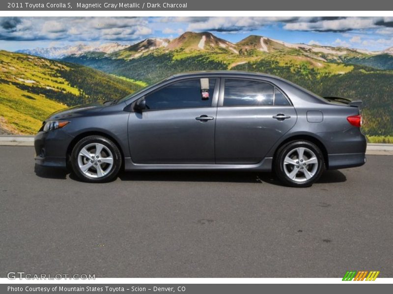 Magnetic Gray Metallic / Dark Charcoal 2011 Toyota Corolla S