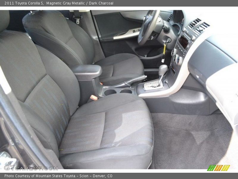 Magnetic Gray Metallic / Dark Charcoal 2011 Toyota Corolla S