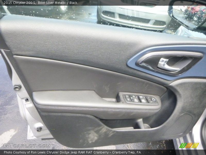 Billet Silver Metallic / Black 2015 Chrysler 200 S