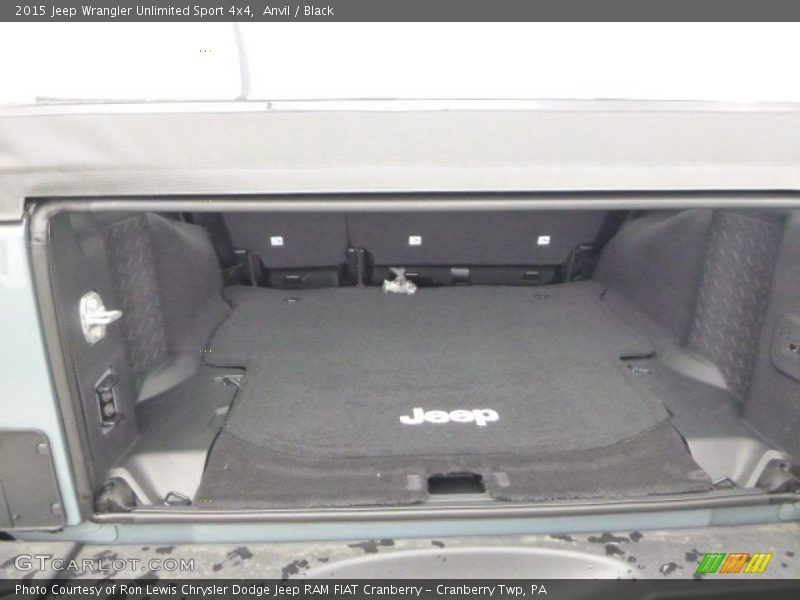 Anvil / Black 2015 Jeep Wrangler Unlimited Sport 4x4