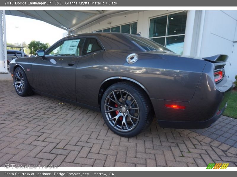 Granite Crystal Metallic / Black 2015 Dodge Challenger SRT 392