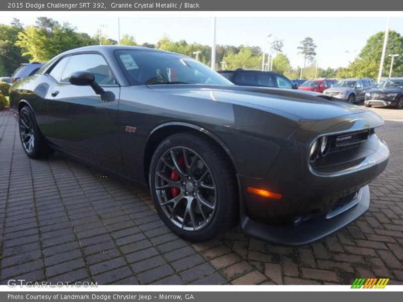 Front 3/4 View of 2015 Challenger SRT 392
