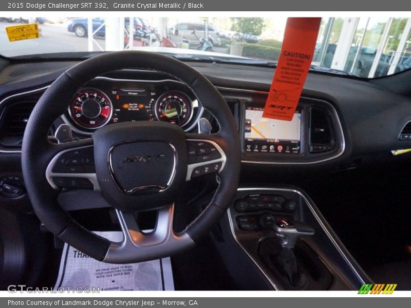 Granite Crystal Metallic / Black 2015 Dodge Challenger SRT 392