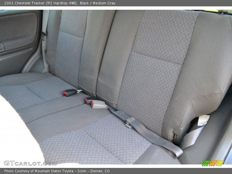 Black / Medium Gray 2001 Chevrolet Tracker ZR2 Hardtop 4WD