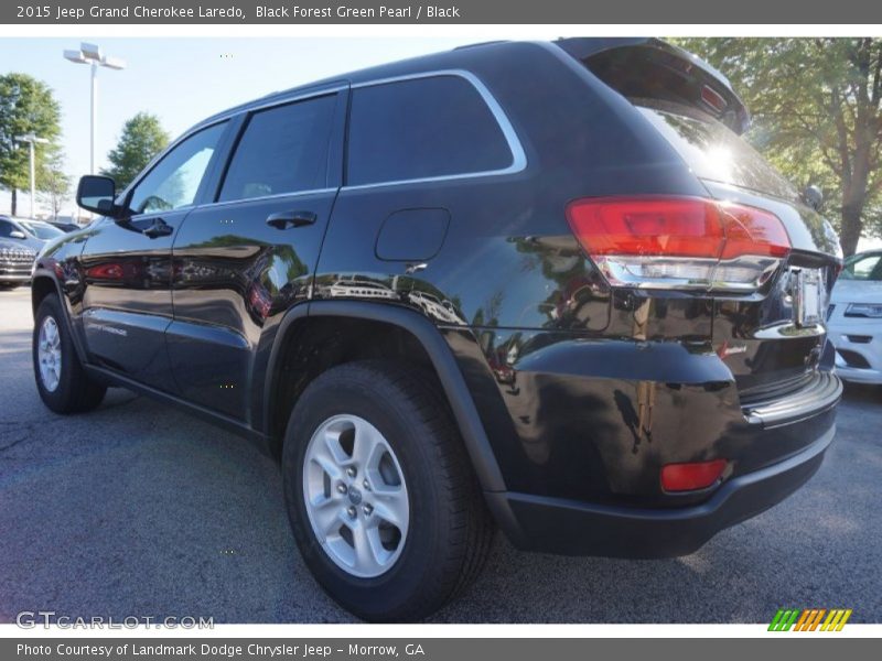 Black Forest Green Pearl / Black 2015 Jeep Grand Cherokee Laredo