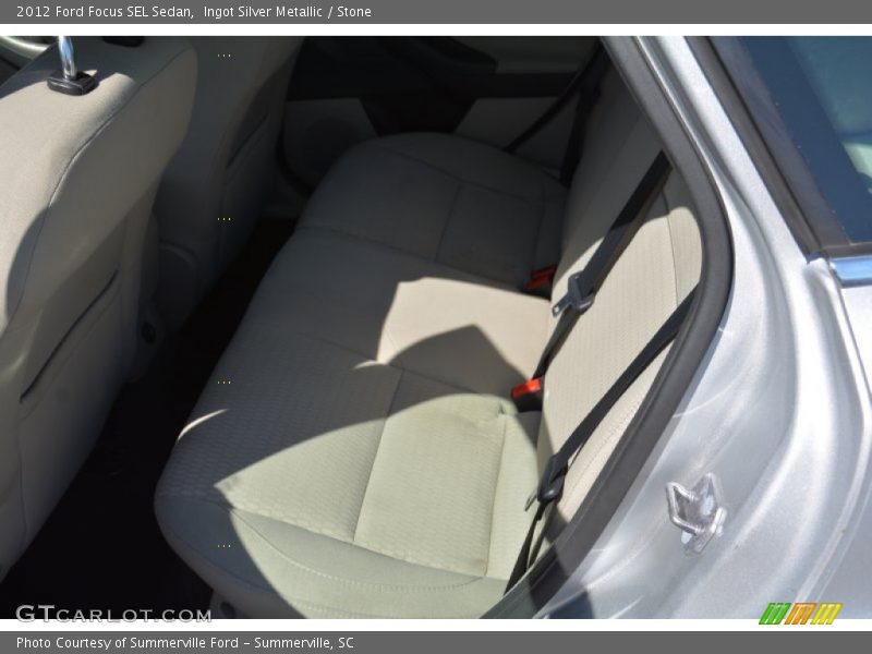 Ingot Silver Metallic / Stone 2012 Ford Focus SEL Sedan