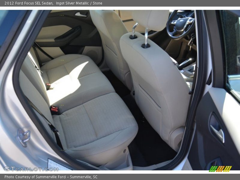 Ingot Silver Metallic / Stone 2012 Ford Focus SEL Sedan