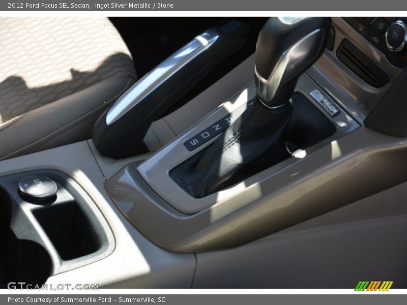 Ingot Silver Metallic / Stone 2012 Ford Focus SEL Sedan