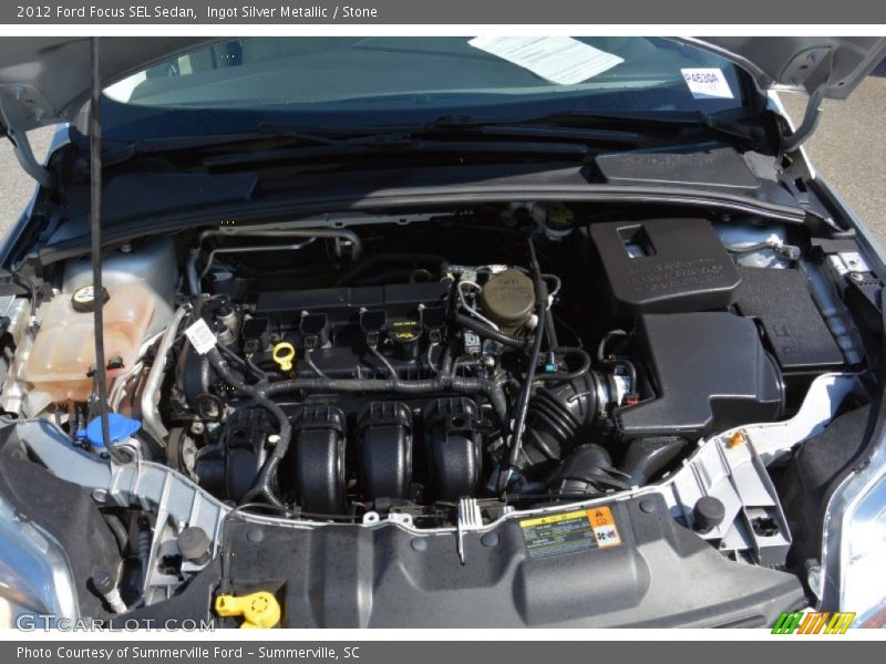 Ingot Silver Metallic / Stone 2012 Ford Focus SEL Sedan