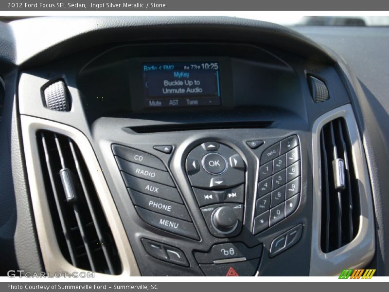 Ingot Silver Metallic / Stone 2012 Ford Focus SEL Sedan