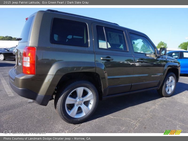 Eco Green Pearl / Dark Slate Gray 2015 Jeep Patriot Latitude