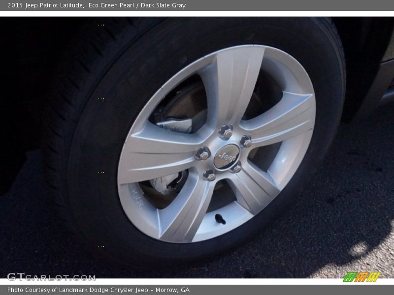 Eco Green Pearl / Dark Slate Gray 2015 Jeep Patriot Latitude
