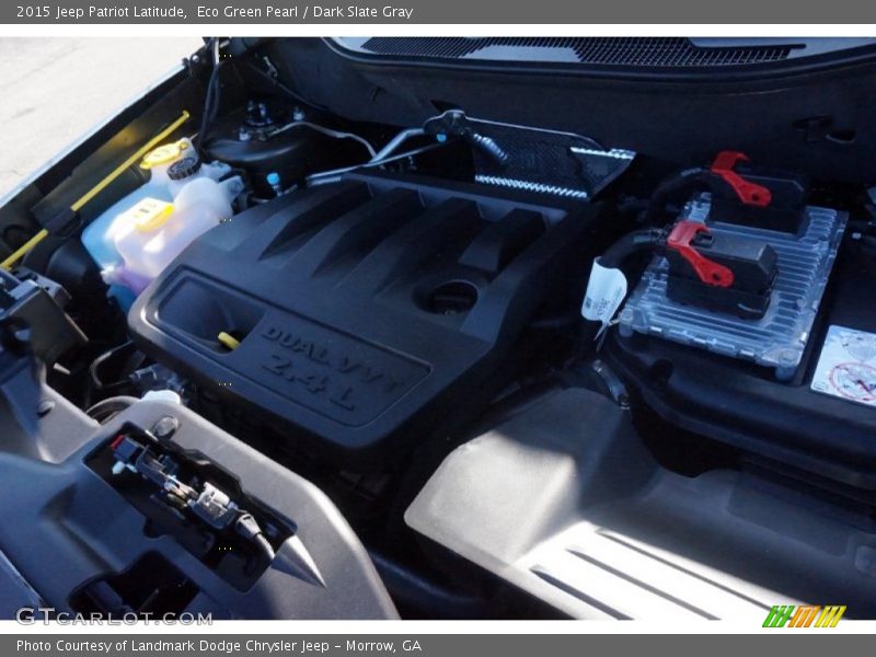 Eco Green Pearl / Dark Slate Gray 2015 Jeep Patriot Latitude