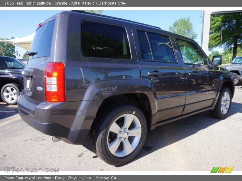 Granite Crystal Metallic / Dark Slate Gray 2015 Jeep Patriot Latitude