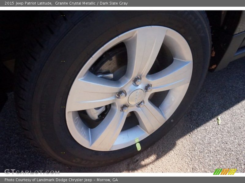 Granite Crystal Metallic / Dark Slate Gray 2015 Jeep Patriot Latitude