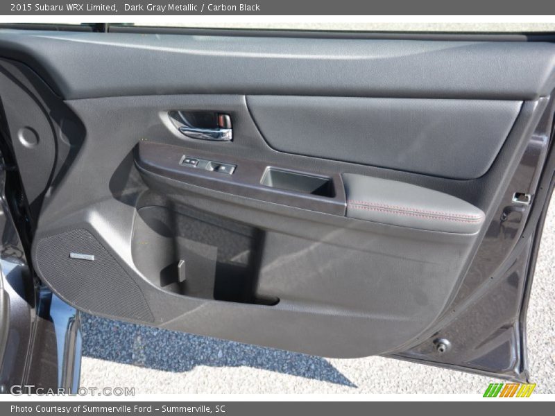 Dark Gray Metallic / Carbon Black 2015 Subaru WRX Limited
